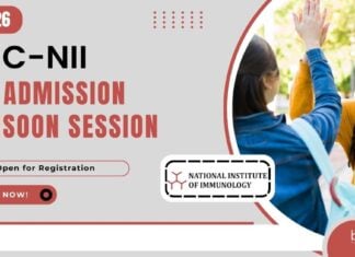 NII PhD 2025-26 Admissions Monsoon Session