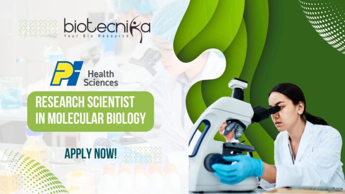 Mol Bio Research Scientist at PI Industries Ltd, Apply Online