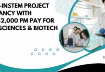 BRIC-inStem Project Vacancy