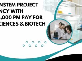 BRIC-inStem Project Vacancy