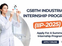 GSBTM Industrial Internship Program (IIP-2025)
