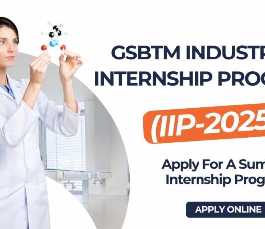 GSBTM Industrial Internship Program (IIP-2025)