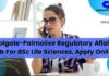 Colgate-Palmolive Regulatory Affairs Job