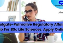 Colgate-Palmolive Regulatory Affairs Job