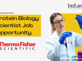 Protein Biology Scientist Job Opportunity