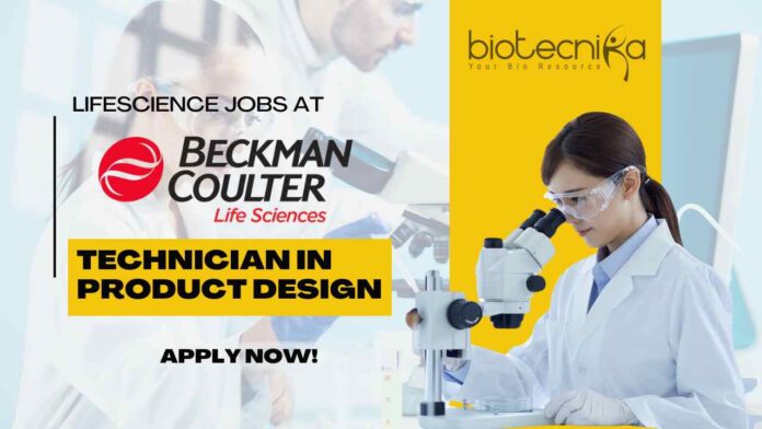 Lifescience jobs at Beckman Coulter