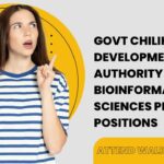 Govt Bioinformatics Project Jobs