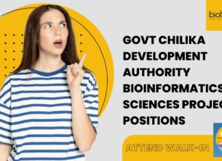 Govt Bioinformatics Project Jobs