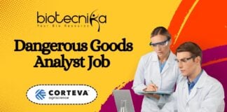 Corteva Agriscience BSc Biology Job, Apply Now!