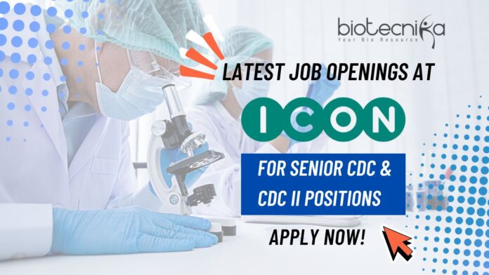 Latest Job openings at ICON