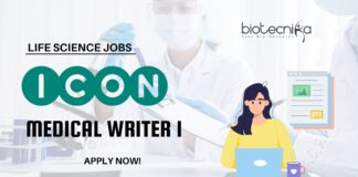 ICON plc Medical writer jobs