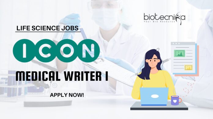 ICON plc Medical writer jobs