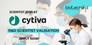 Cytiva R&D Scientist Jobs - Apply Now!