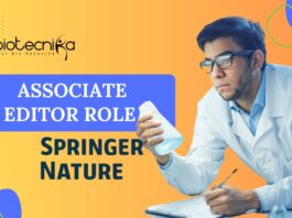 Associate Editor Role at Springer Nature. Apply Now!