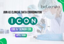 Clinical Data Coordinator Vacancies at ICON, Apply Now
