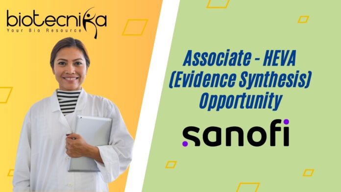 Life Sciences Associate Jobs at Sanofi - Apply Online