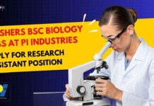 Freshers BSc Biology Job at PI Industries -