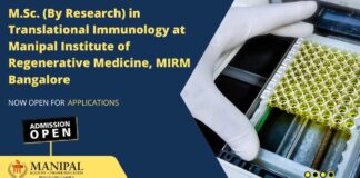 MIRM MSc Research in Translational Immunology
