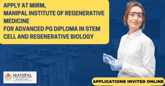 MIRM Advanced PG Diploma in Stem Cell