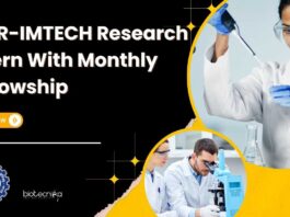 CSIR-IMTECH Research Intern