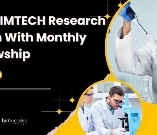 CSIR-IMTECH Research Intern