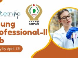 Young Professional Job at ICAR-NBPGR | Apply by April 13!
