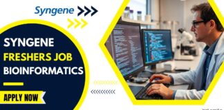 Syngene Freshers Bioinformatics Job