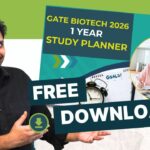 GATE Biotech 2026 Study Planner