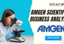 Amgen Scientific Business Analyst