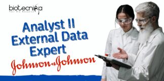 Analyst II External Data Expert at Johnson & Johnson. Biotech Jobs in India!
