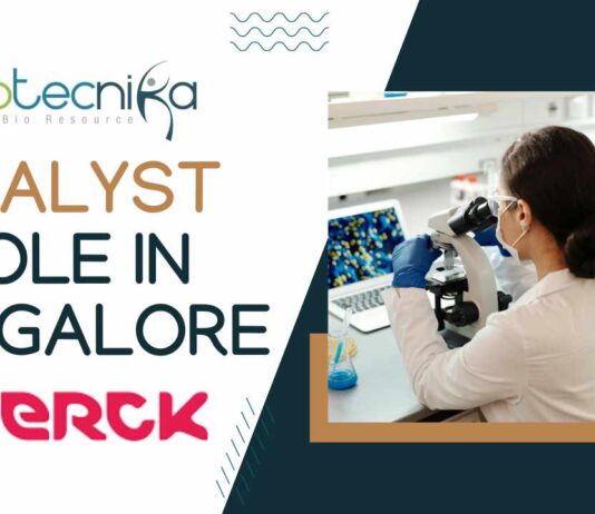 Analyst Job at Merck Group in Bangalore Life Science & Customer Segmentation Apply Now!