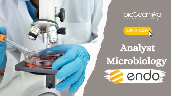 Analyst Microbiology Job at Endo | R&D Microbio job in Digha