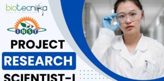Apply Now Project Research Scientist-I (Non-Medical) at INST – Nanotherapy for Spinal Muscular Atrophy!