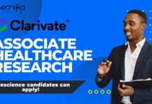 Associate Healthcare Research at Clarivate, Lifescience candidates can apply! 