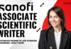 Associate Scientific Writer at Sanofi, Life Sciences Apply now! Associate Scientific Writer at Sanofi, Advanced degree in life sciences preferred- Apply now!