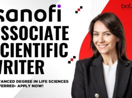 Associate Scientific Writer at  Sanofi, Advanced degree in life sciences preferred- Apply now!