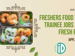 Freshers Food Tech Trainee Jobs