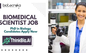 Biomedical Scientist Job at ThinkBio.Ai® l PhD in Biology Candidates Apply Now in Kochi, Kerala
