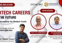 Biotecnika Hosts Expert-Led Session on Biotech Career Paths, Featuring Chanakya University Dean Biotecnika Webinar On Biotech Career Paths, Featuring Chanakya University Dean