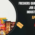 Freshers Quality Officer Job at Britannia