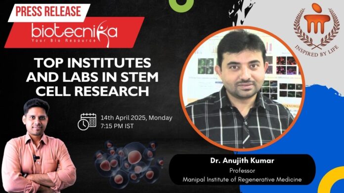 Top Stem Cell Research Institutes - Biotecnika Webinar