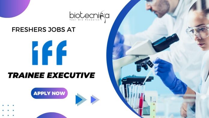 Freshers jobs at IFF