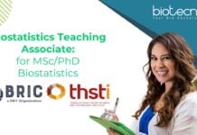 Biostatistics Teaching Associate: for MSc/PhD Biostatistics