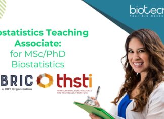 Biostatistics Teaching Associate: for MSc/PhD Biostatistics