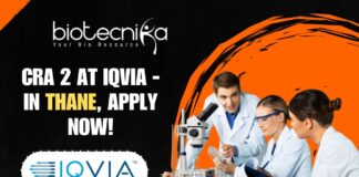 CRA 2 at IQVIA - in Thane