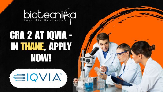 CRA 2 at IQVIA - in Thane