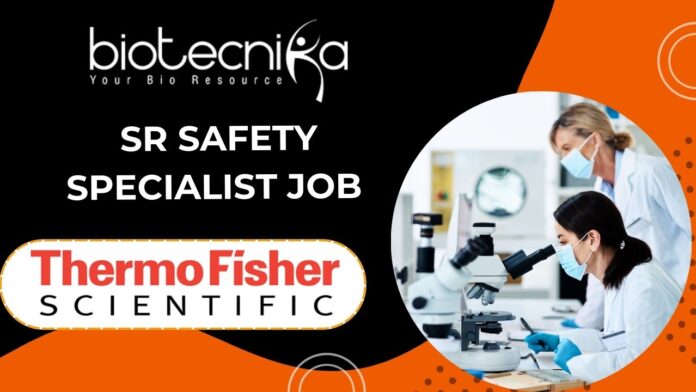 Sr Safety Specialist Job - at Thermo Fisher Scientific