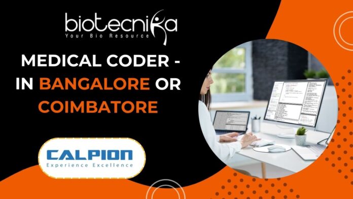  Medical Coder at Calpion