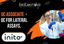 QC Associate at Inito