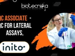 QC Associate at Inito
